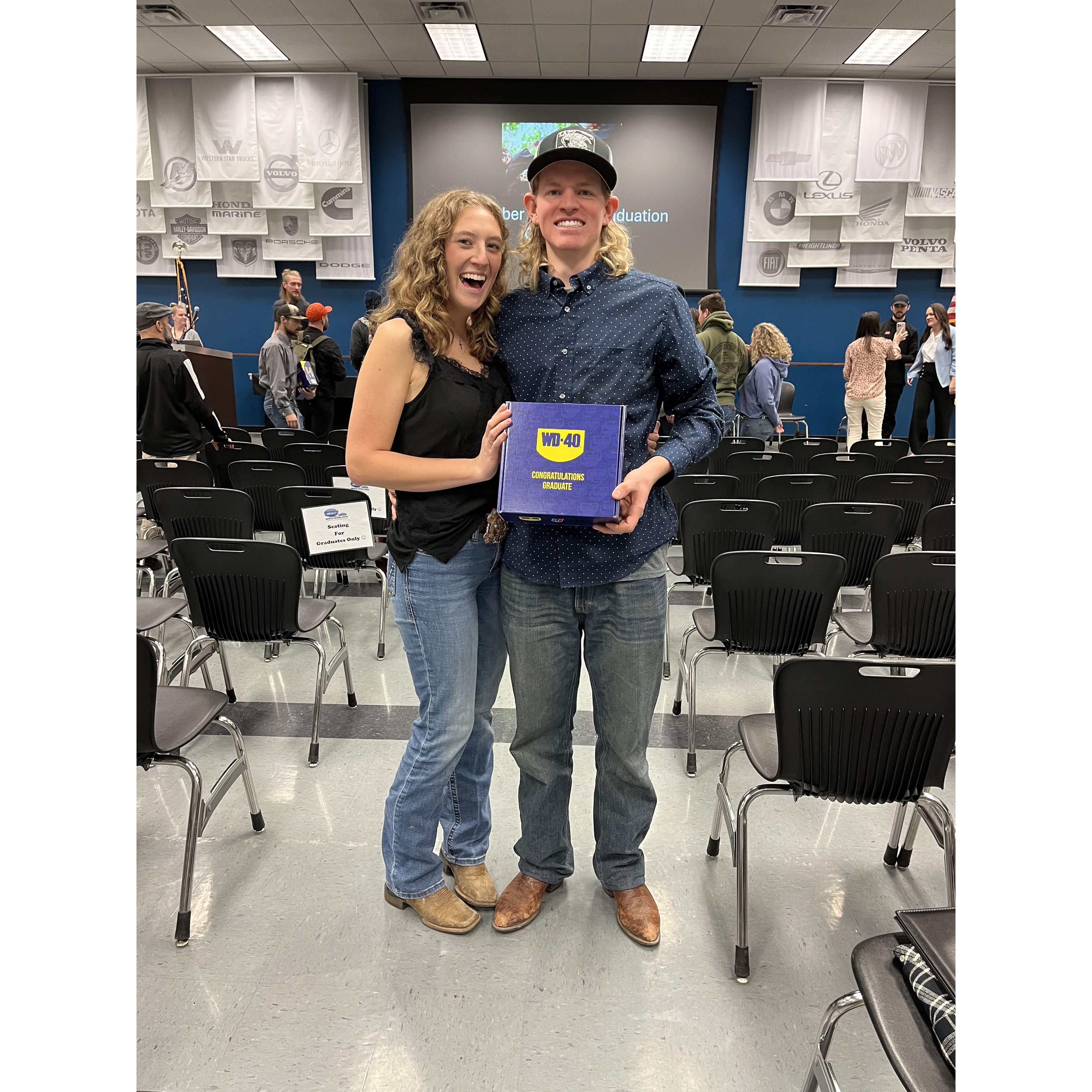 Mikes Mechanic Graduation