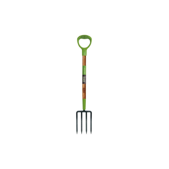 4-Tine Forged Floral Spading Fork - AMES