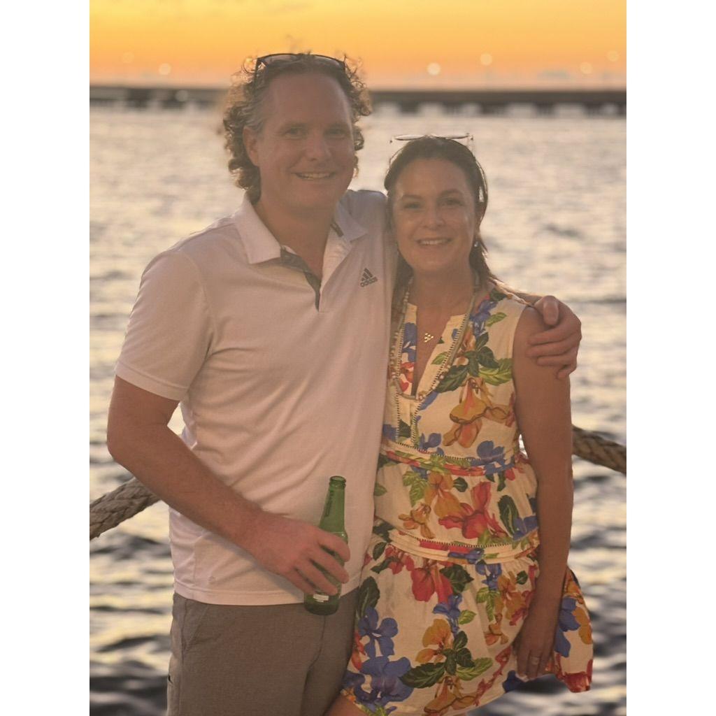 Summer fun in Tampa, FL. Kim is enjoying a break from classes.