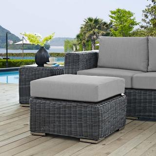 Summon Outdoor Sunbrella Ottoman