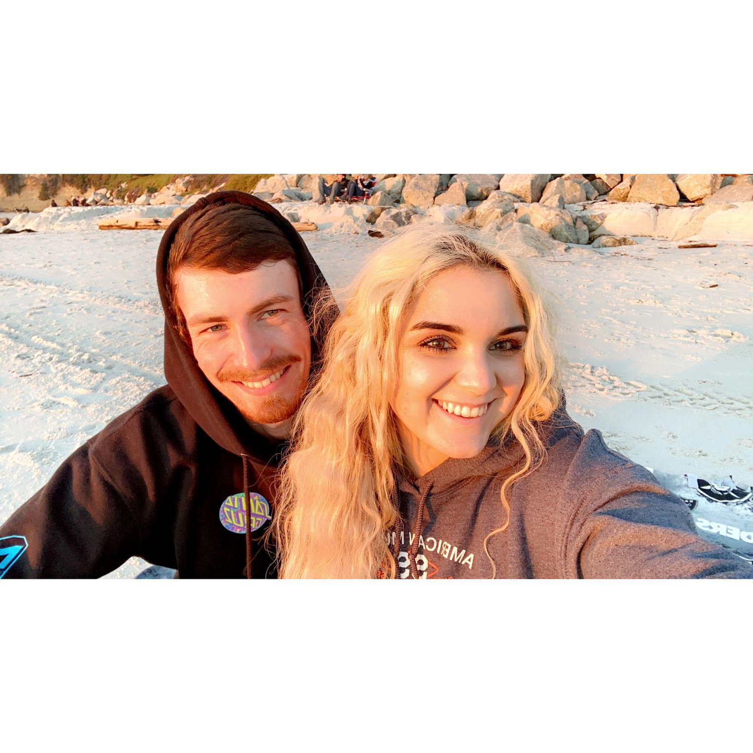 Our first time in Carmel together. 2021