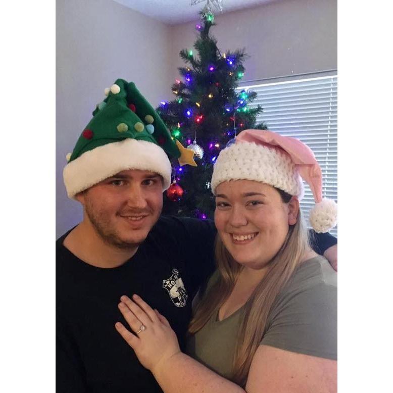 Our First Christmas in the new house and the day Adam proposed.