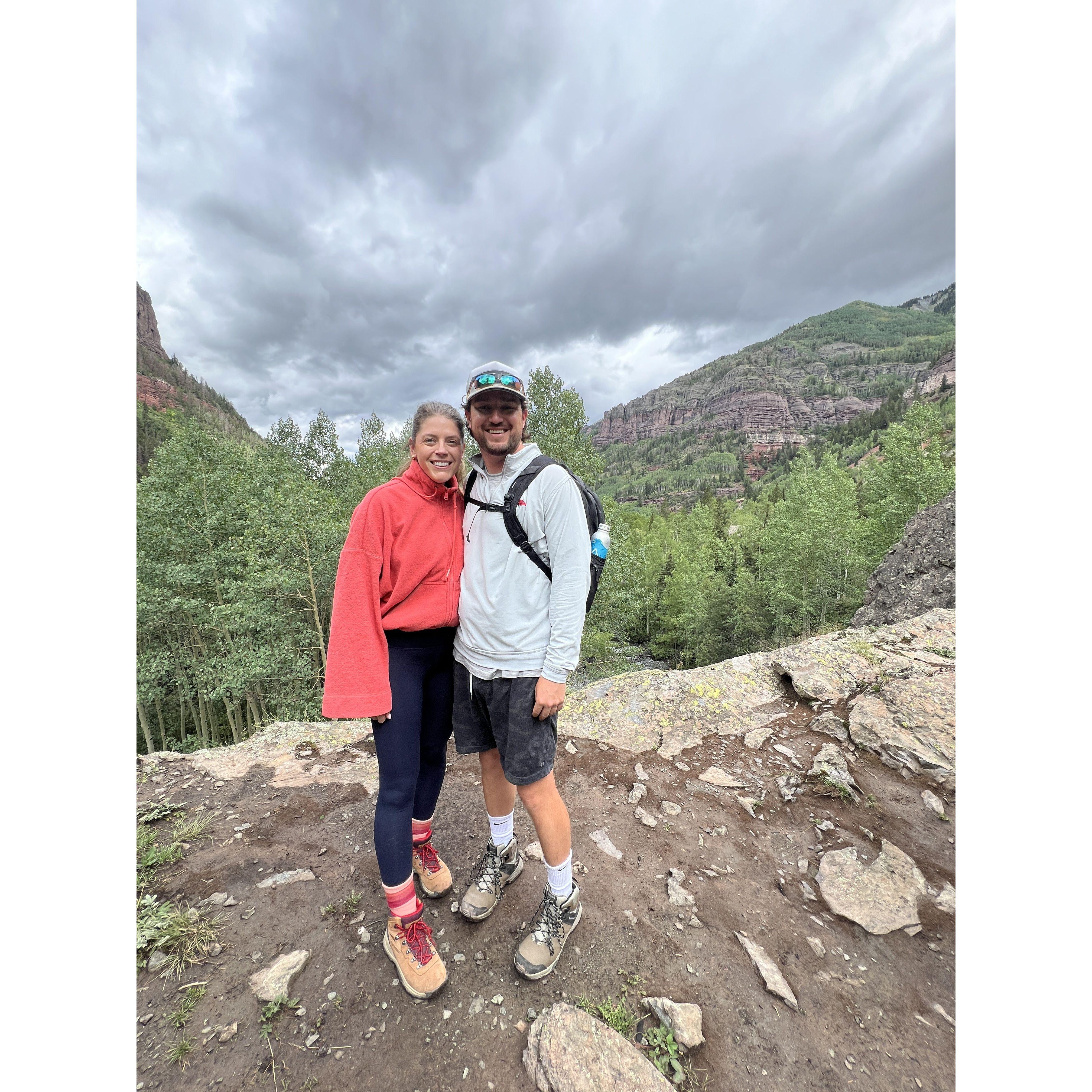 Hiking in Telluride, CO