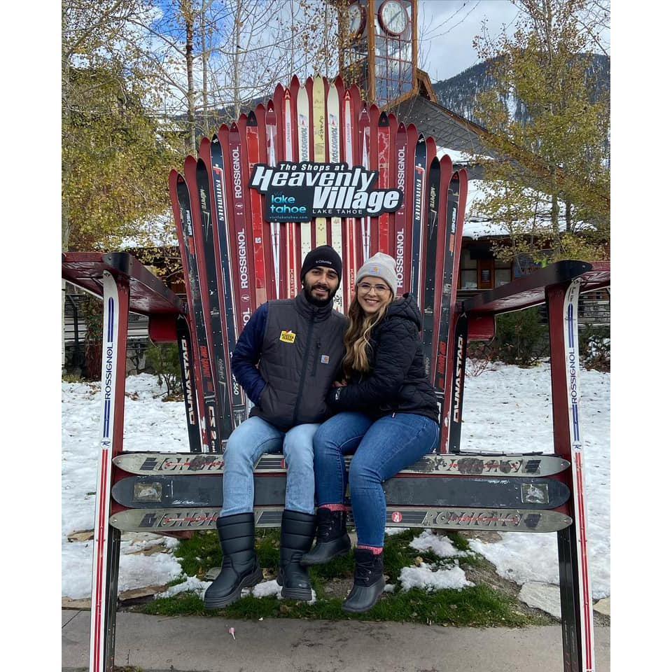 Our first trip to Lake Tahoe together in 2022