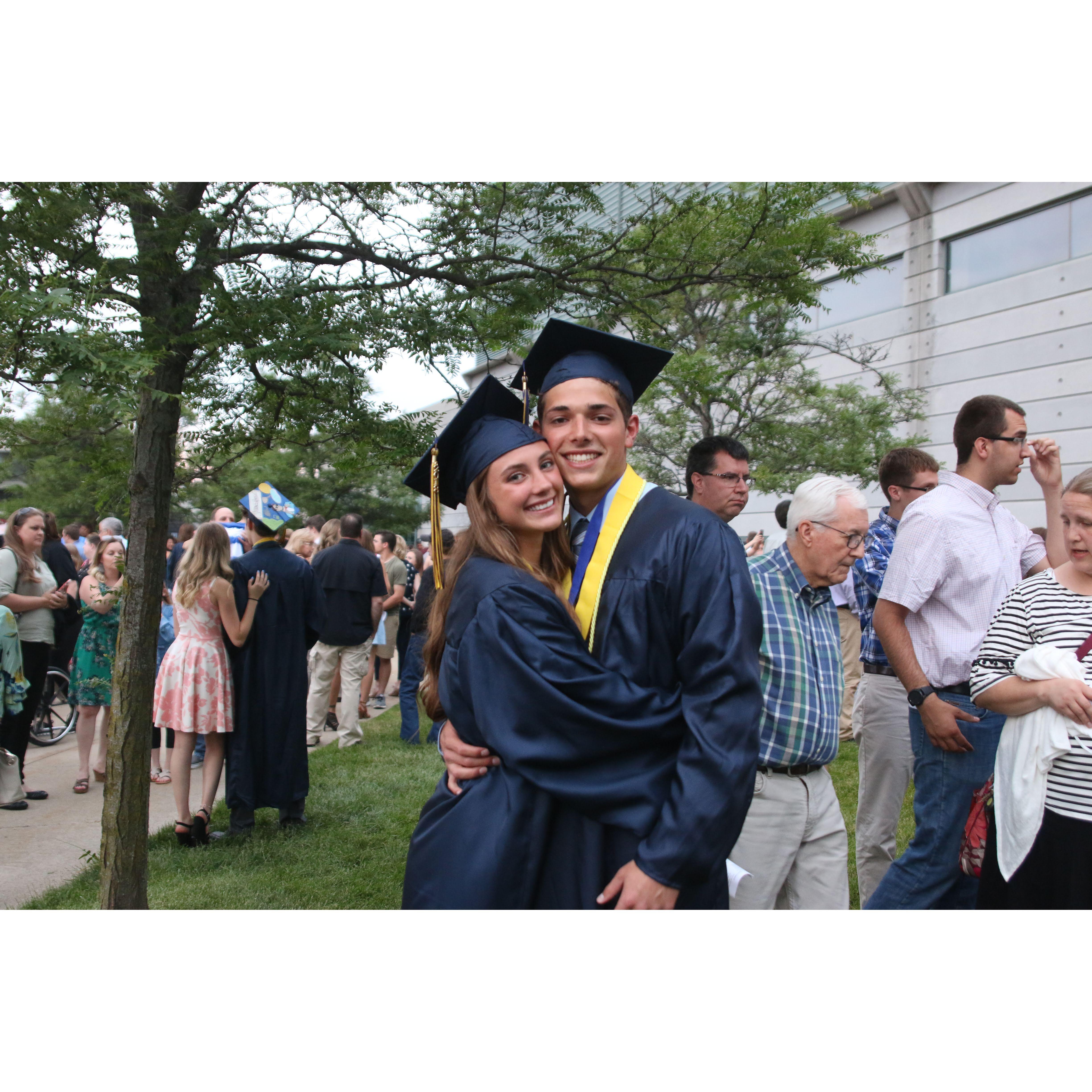 Graduated high school!