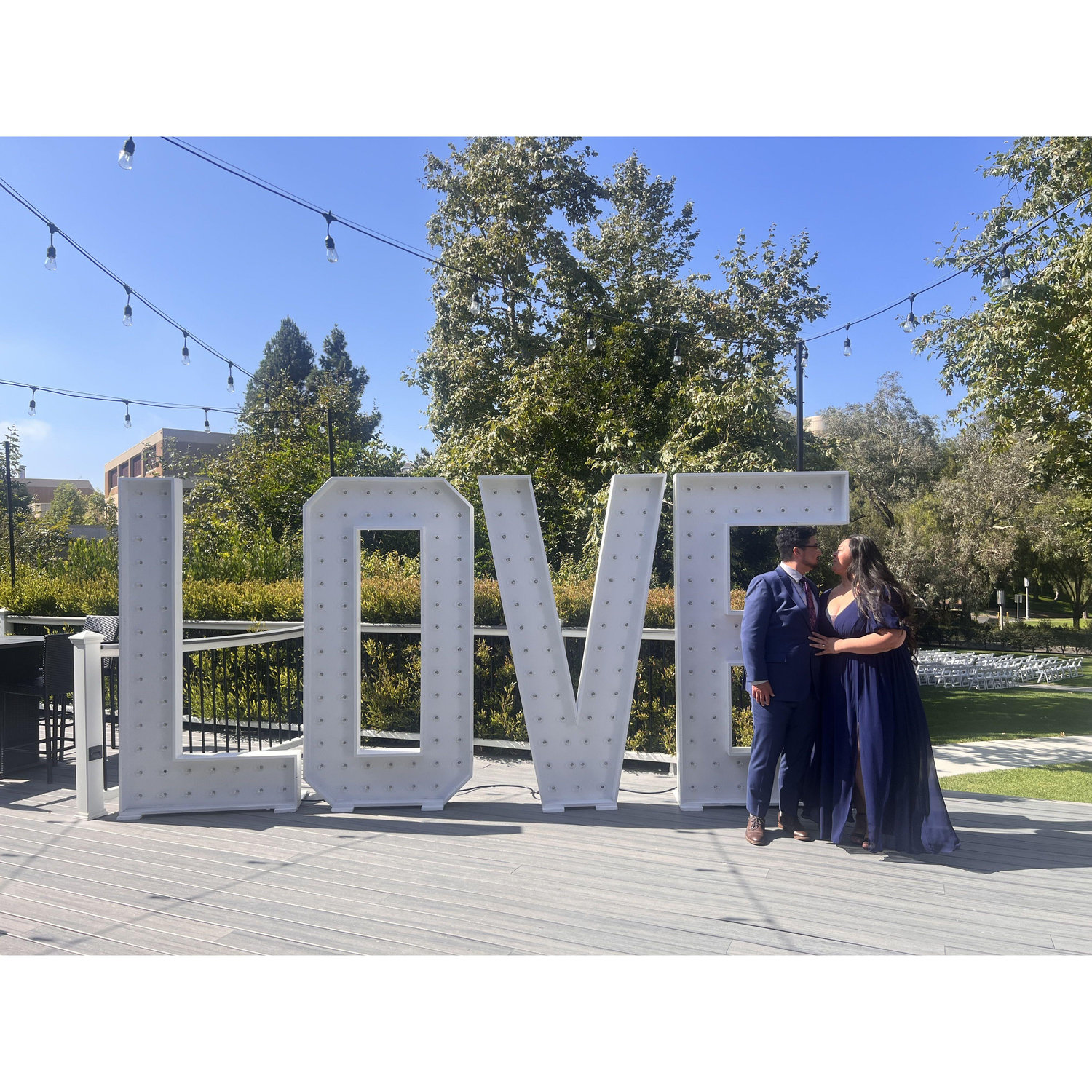 Celebrating in Irvine for Molly and Maria's Wedding