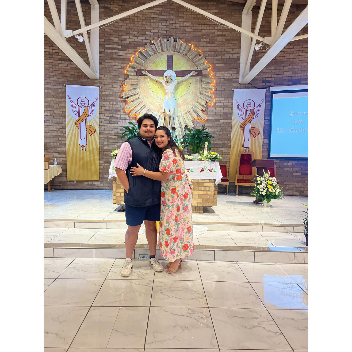 First Easter together.