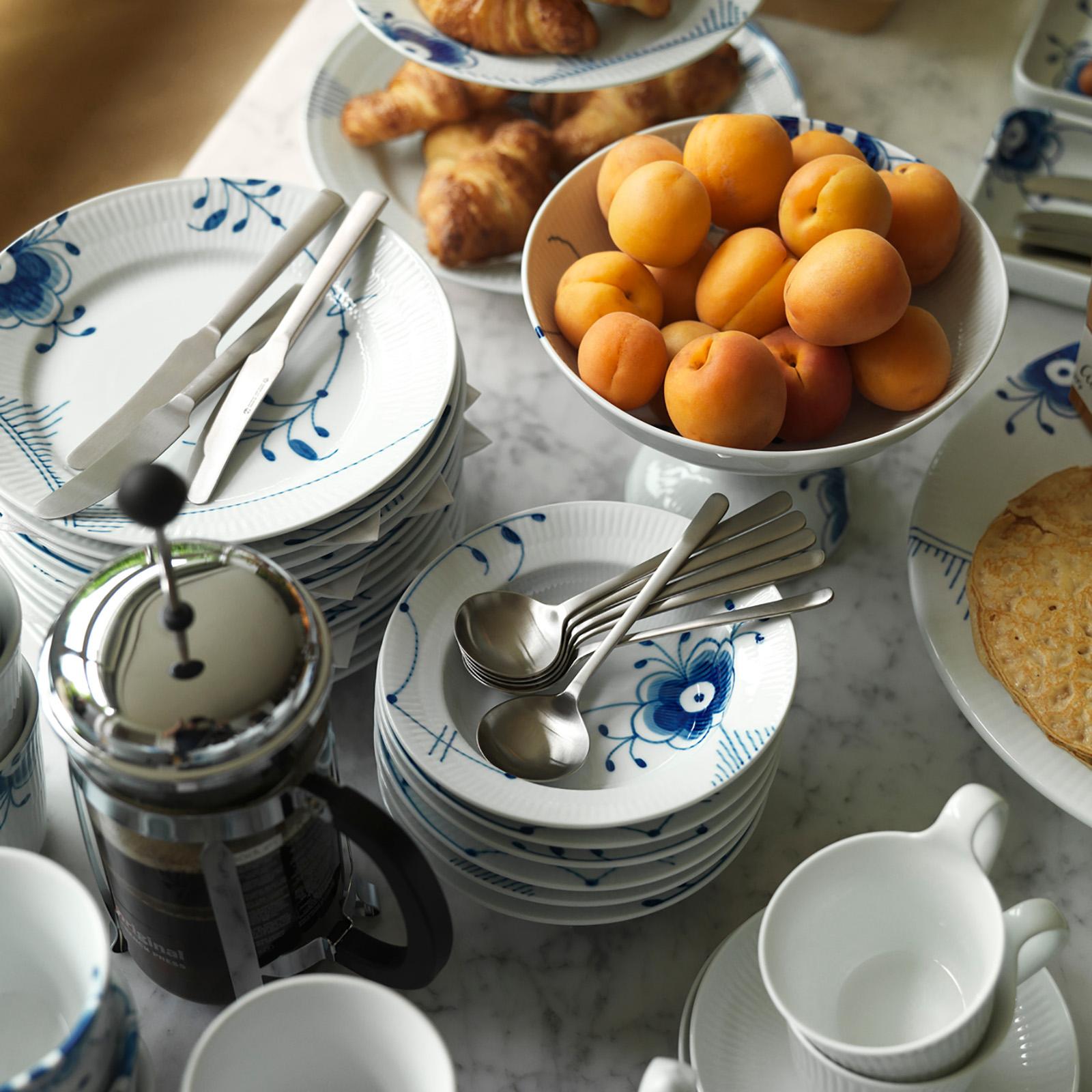 Royal Copenhagen, Blue Fluted Mega Bowl | Zola