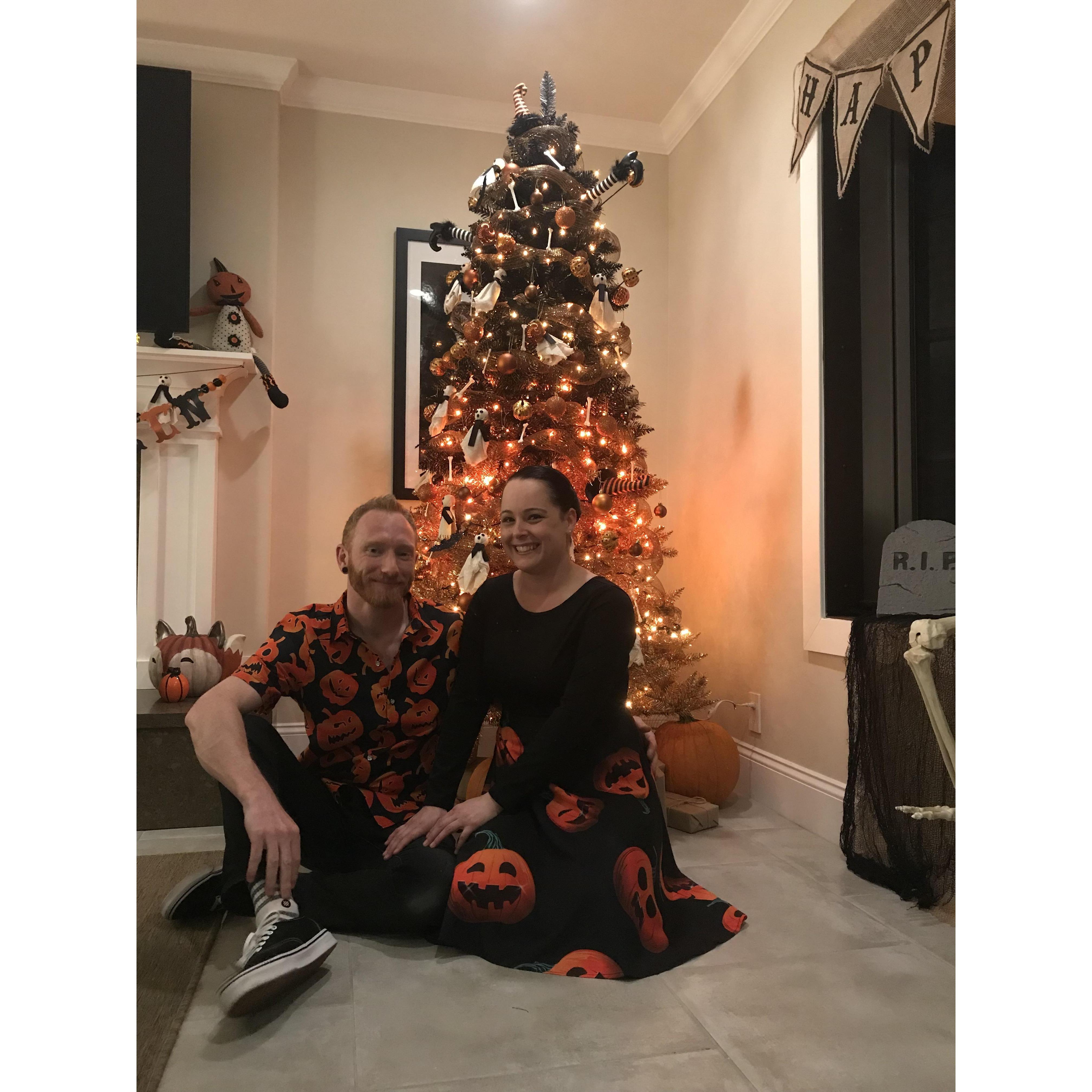 First Halloween tree!