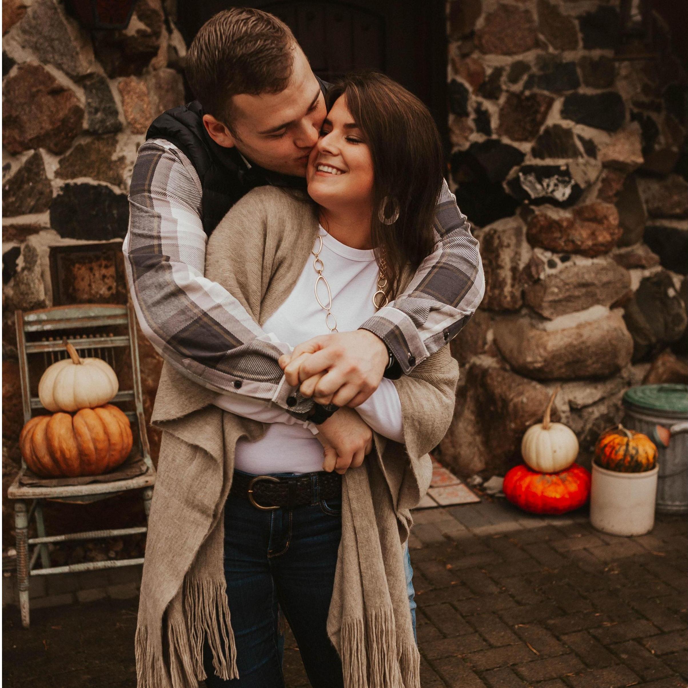 Engagement photo, October 2020