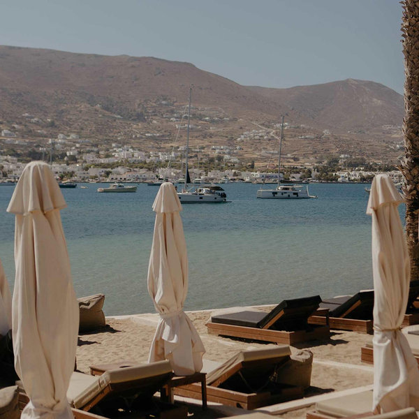 Beach Club Access: Paros, Greece