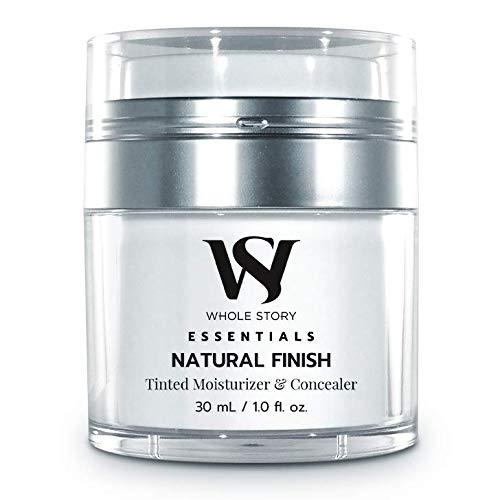 Natural Concealer and Tinted Face Moisturizer. Great as a Makeup Base, Primer, or Stand Alone Foundation