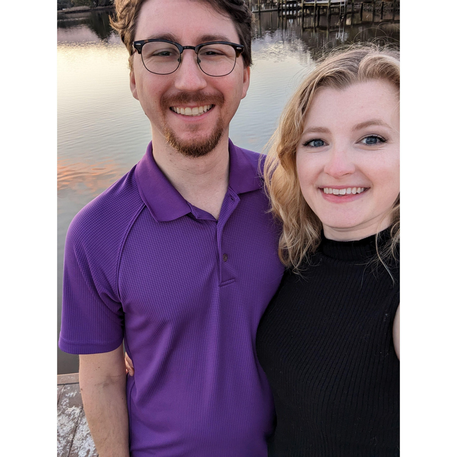 We said I love you to eachother for the first time before we took this picture