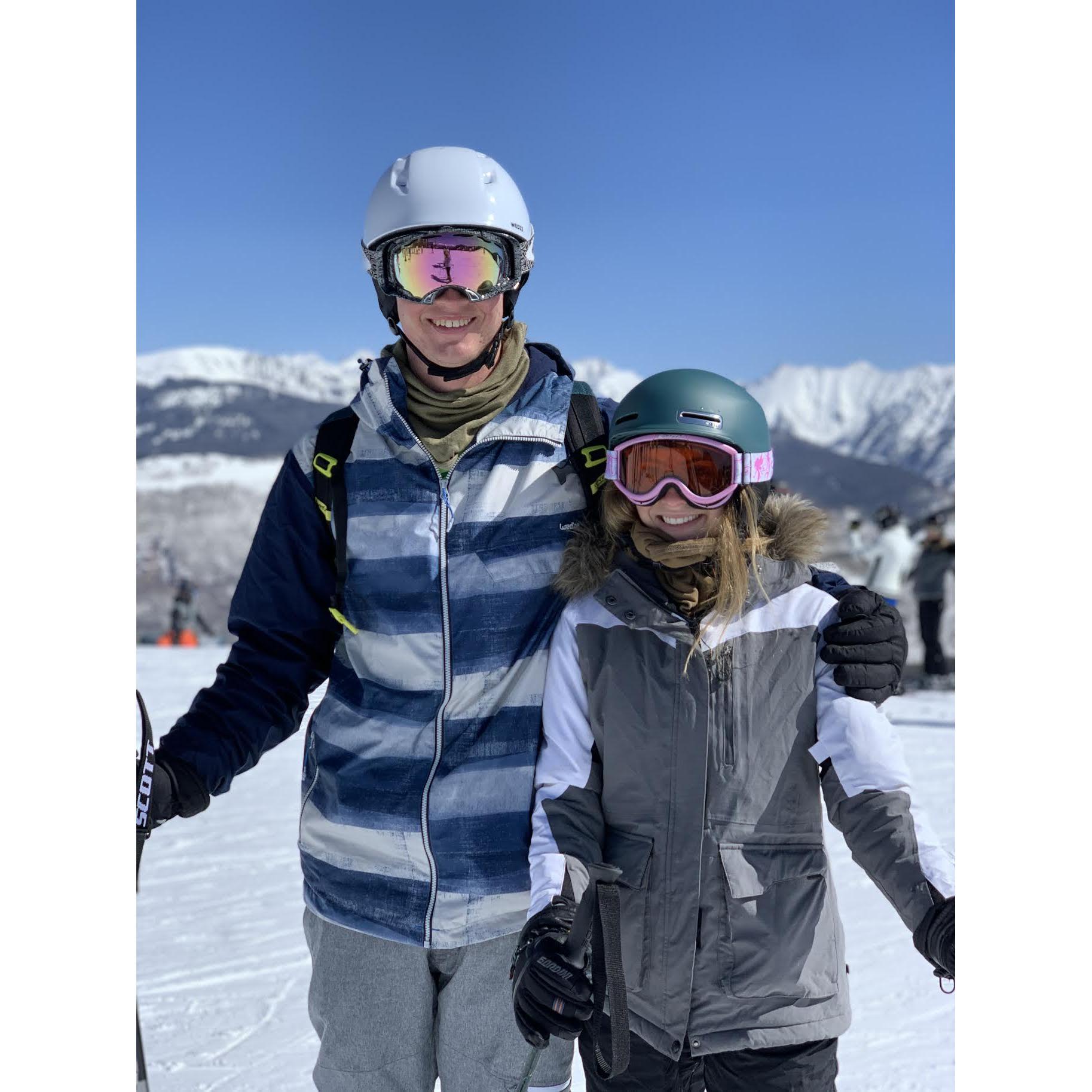 Skiing in Breckenridge!