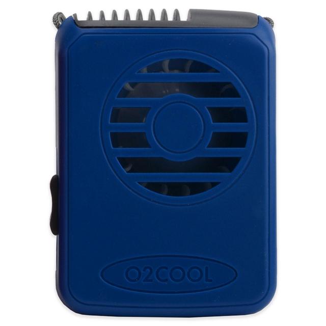 O2 COOL® Deluxe Necklace Fan in Blue