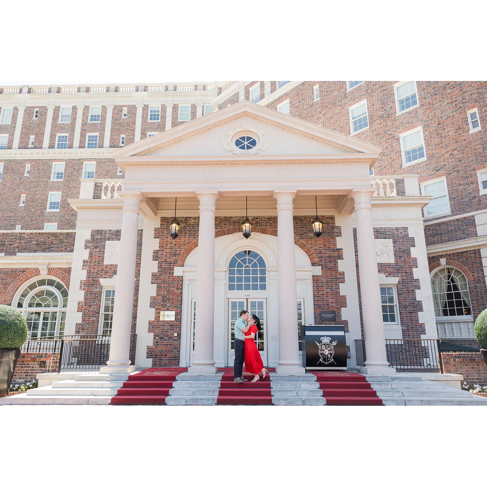 Engagement at Cavalier Resort in Virginia Beach, VA 2024