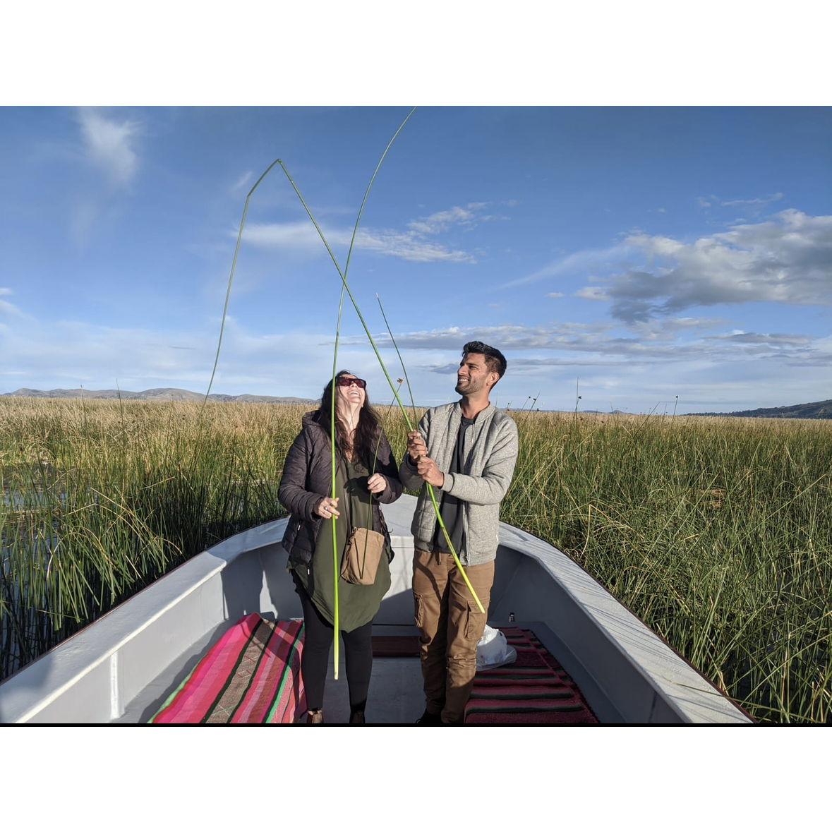 Isla de Uros, Peru.