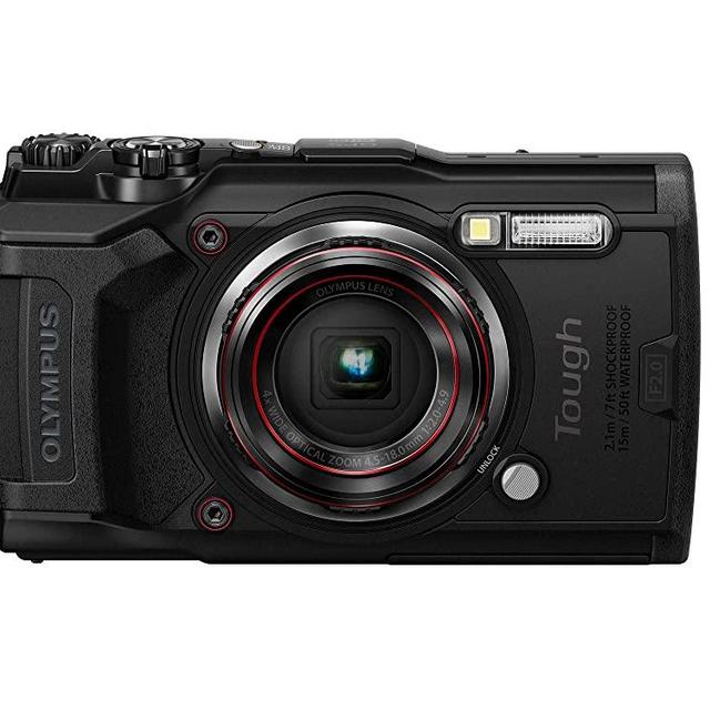Olympus Tough TG-6 Waterproof Camera, Black