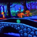 D&D Blacklight Mini Golf in 3D