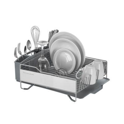 KitchenAid® Full Size Dish Rack in Light Grey