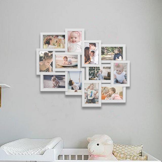 Nesler 12 Piece Selfie Gallery Collage Picture Frame Set