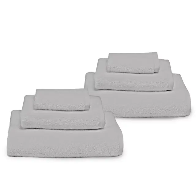 Haven™ 6-Piece Organic Cotton Terry Bath Towel Set in Harbor Mist
