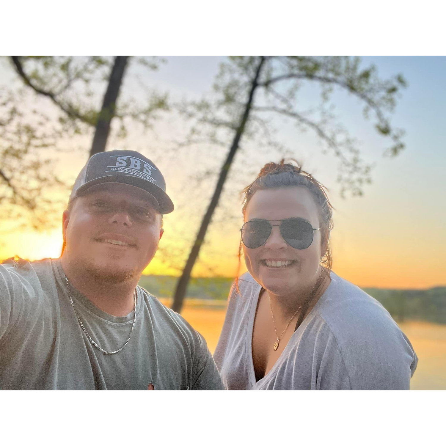 One our favorite places to watch a sunset, Waterloo, AL.