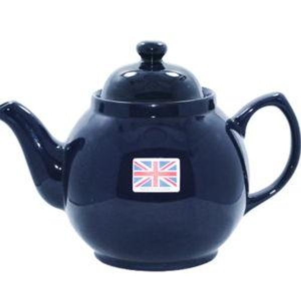 Brown Betty Teapot, 8 Cups, Blue