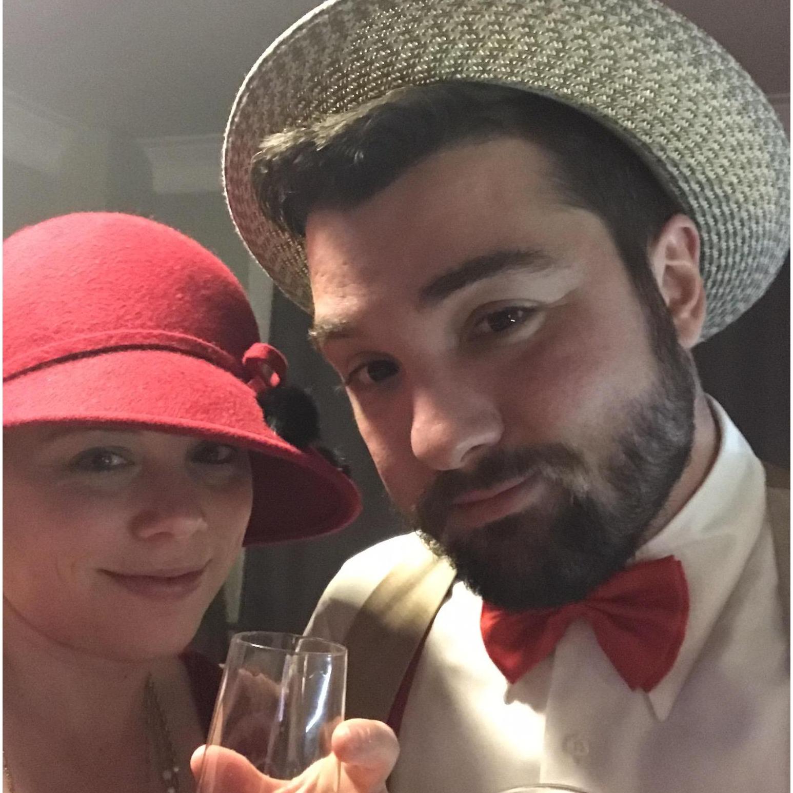 Brining in the 2020 new year, but 1920s style