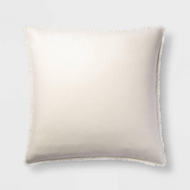 Euro Heavyweight Linen Blend Pillow Sham Natural - Casaluna™