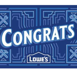 Lowe's Gift Card