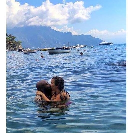 What a magical trip to Italy! Here we are in Conca dei Marini swimming in the Tyrannian Sea! This is where we made Isley <3