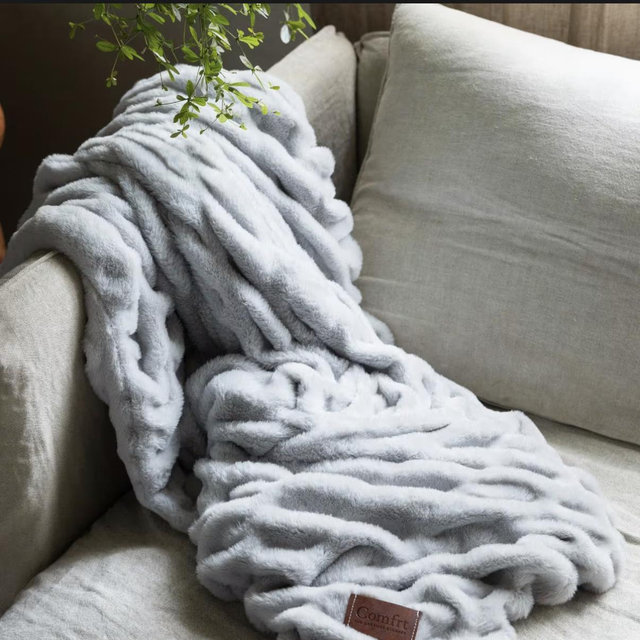 Dreamer Blanket - Cloud Grey - Large (60 x 80)