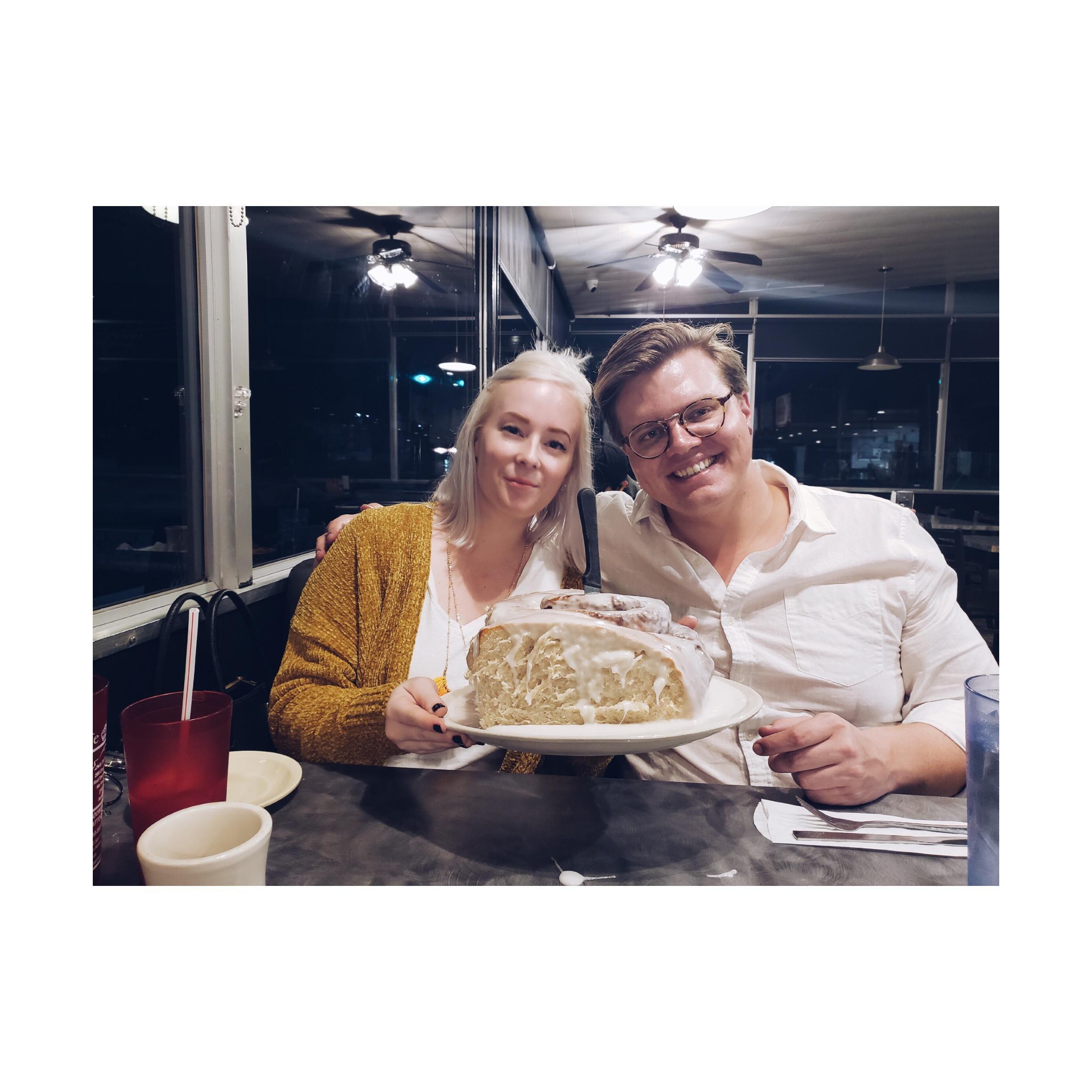 The time we ordered a 3 lb cinnamon roll
San Antonio, Texas
October 2018