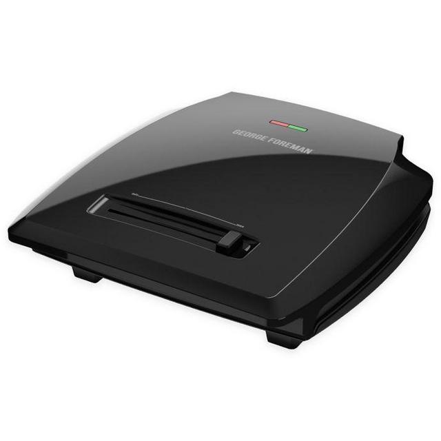 George Foreman 8-Serving Variable Temperature Grill in Black