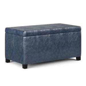 Dover Upholstered Storage Ottoman