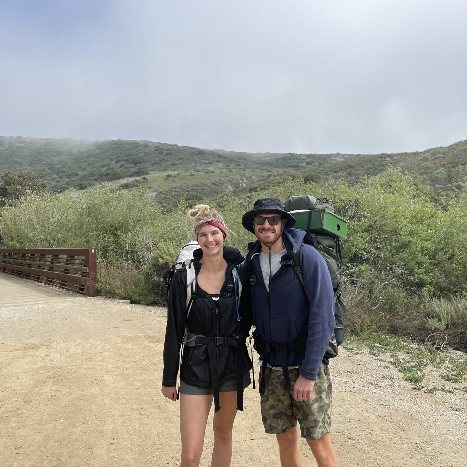 First Backpacking Trip Crystal Cove