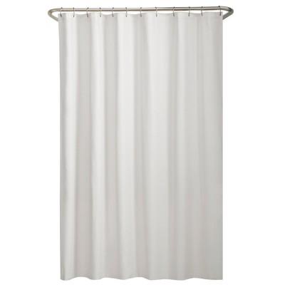 Water Repellant Fabric Shower Liner White - Maytex