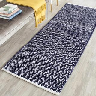 Boston Flat Weave Criss-Cross Runner