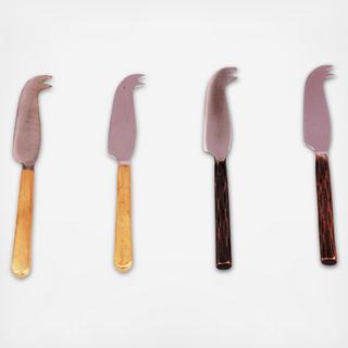 Toffee 4-Piece Mini Cheese Knife Set