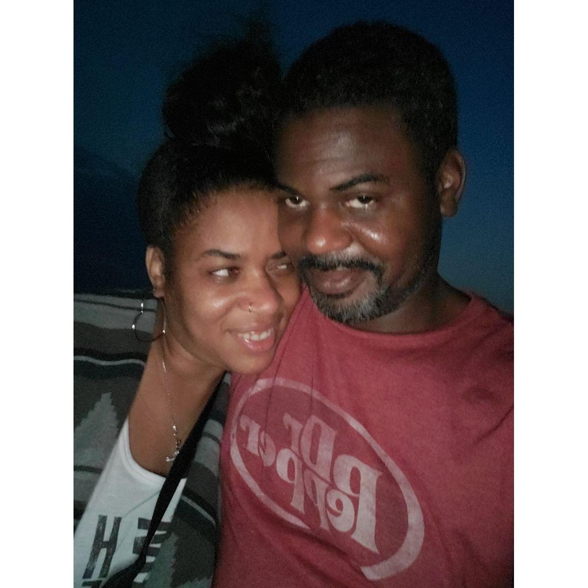 this is our favorite selfie on the lake