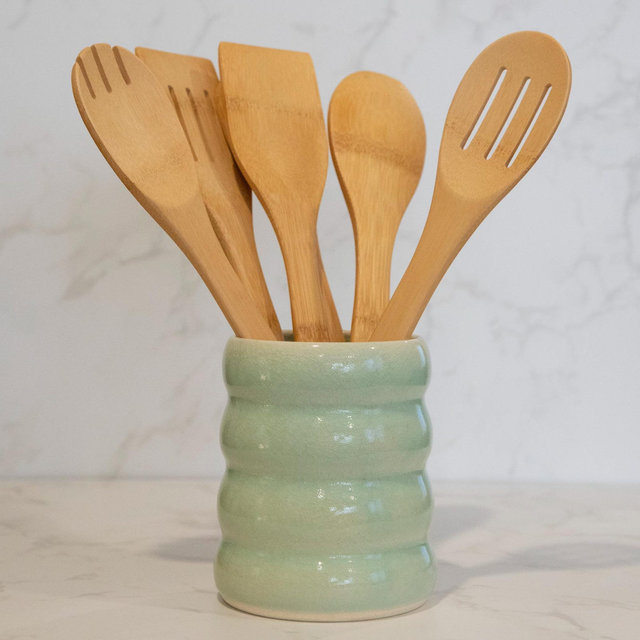 Ceramic Kitchen Utensil Holder
