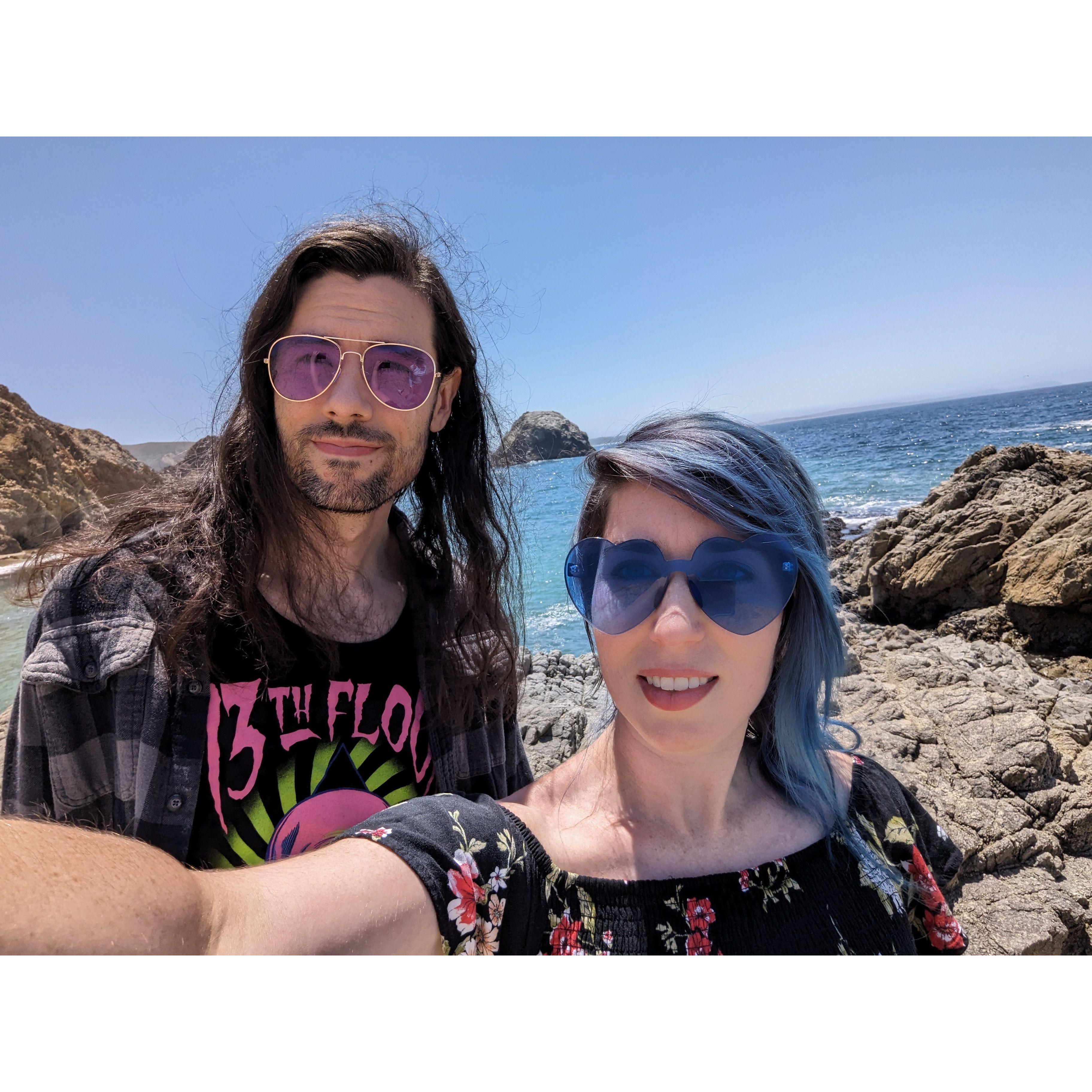 Our first trip to our favorite beach!