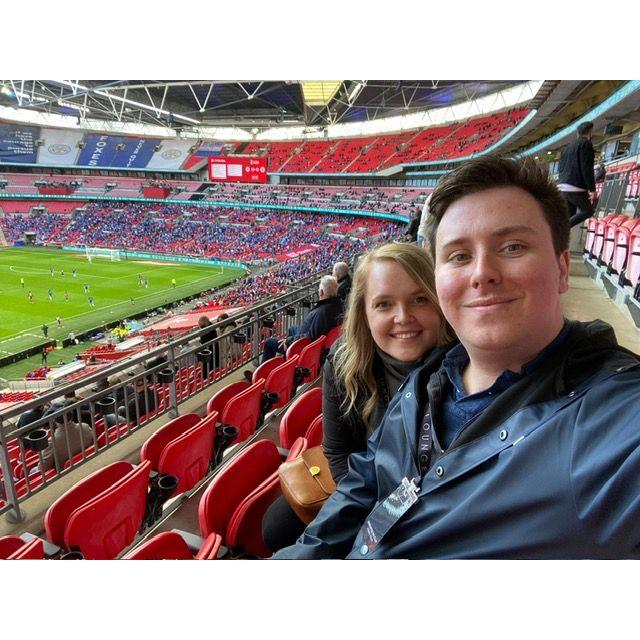 Maggie's First Football game (in Lockdown)