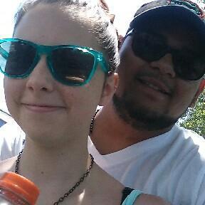 This was when we first went to go to South Carolina to meet Tio Amado.