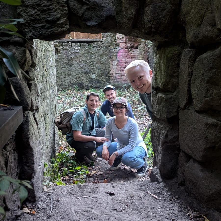 Hiking with Jolie’s congregation