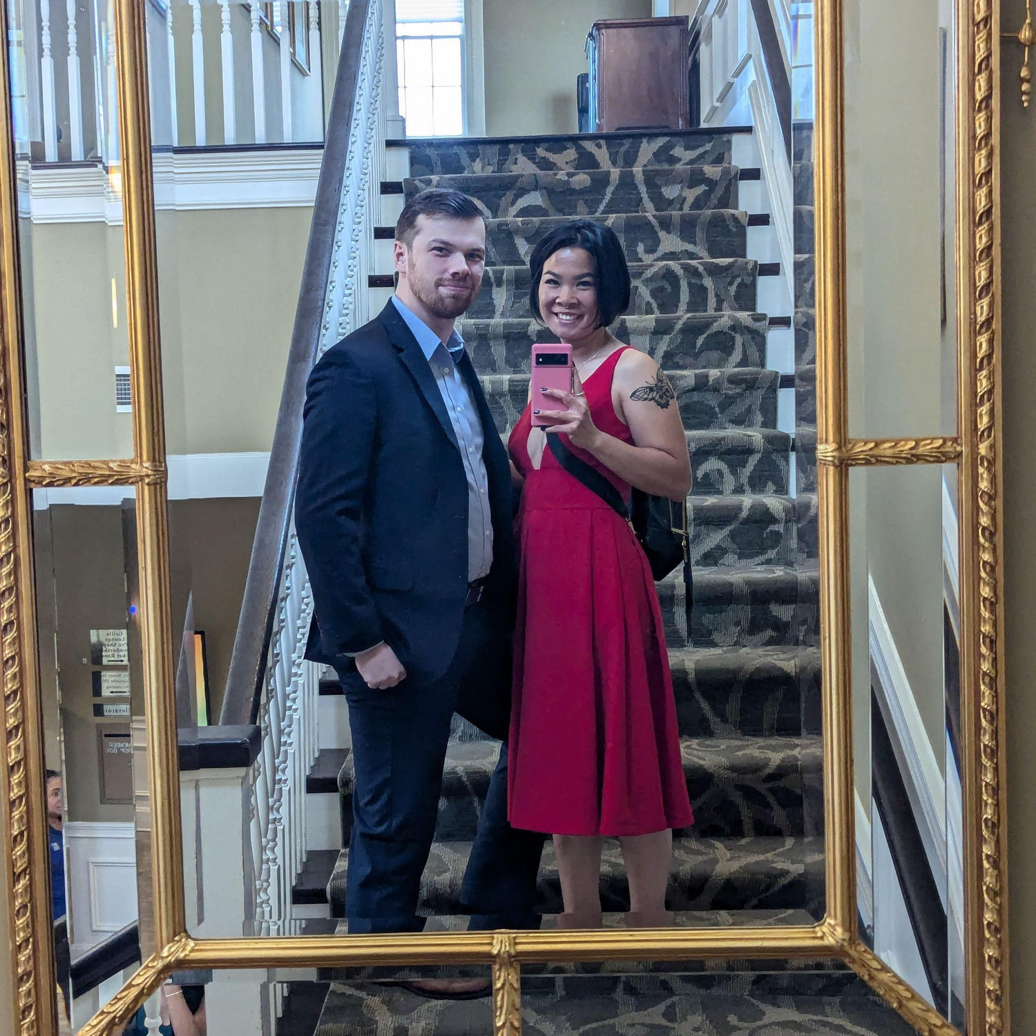 29 Sept 24: We dressed up to love our dear friend, Thomas, who got married.