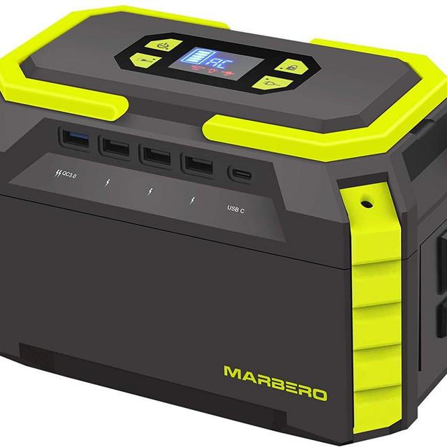 222Wh Portable Power Station, 60000mAh Camping Solar Generators Lithium Battery Power Supply with 110V/200W AC Outlet, USB QC3.0, LED Flashlights for CPAP Home Camping Emergency Backup