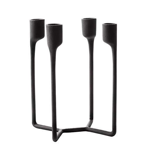 Normann Copenhagen Heima Black Modern Candle Holder for 4 Candles