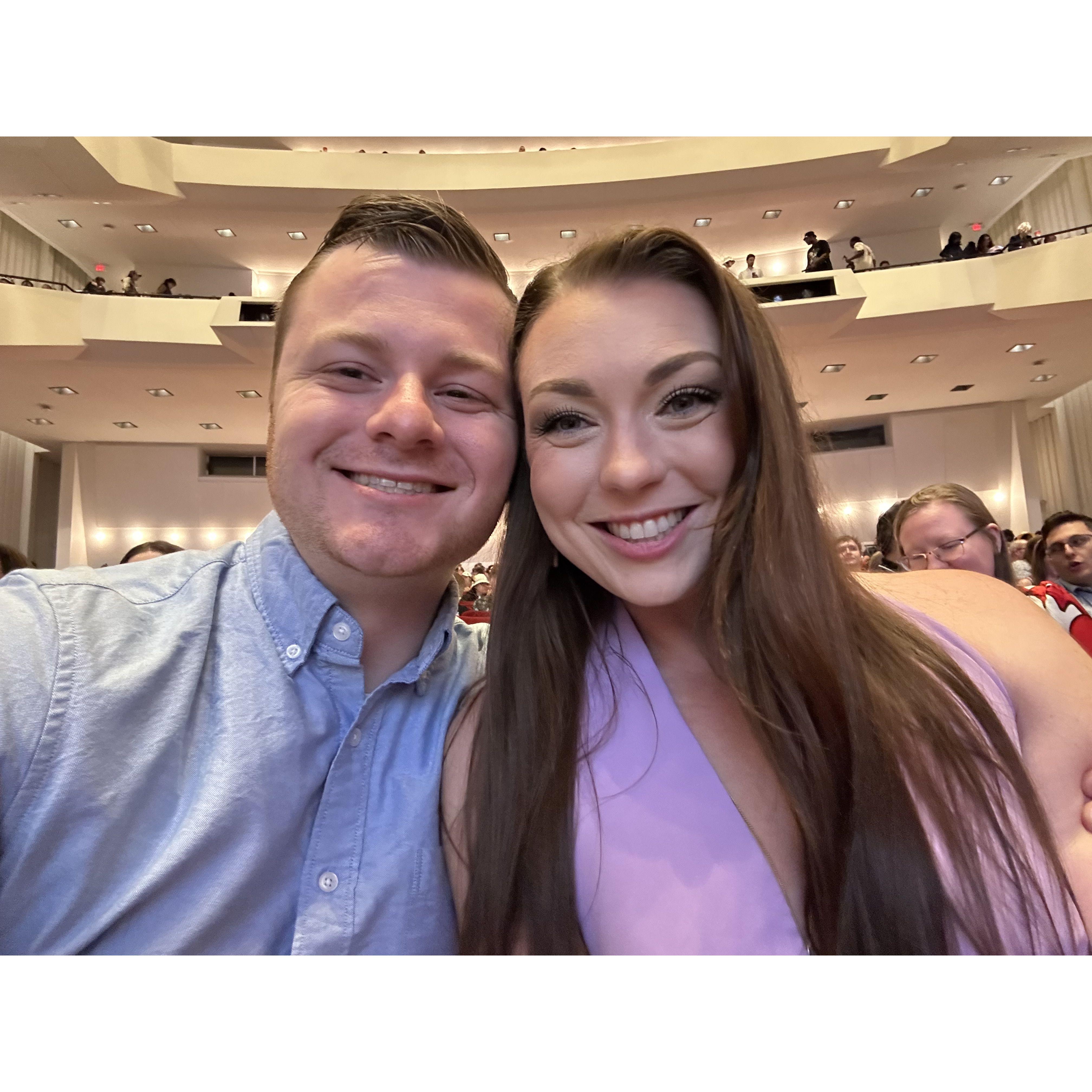 The One Piece Live Orchestra because its Callie's favorite anime/tv show